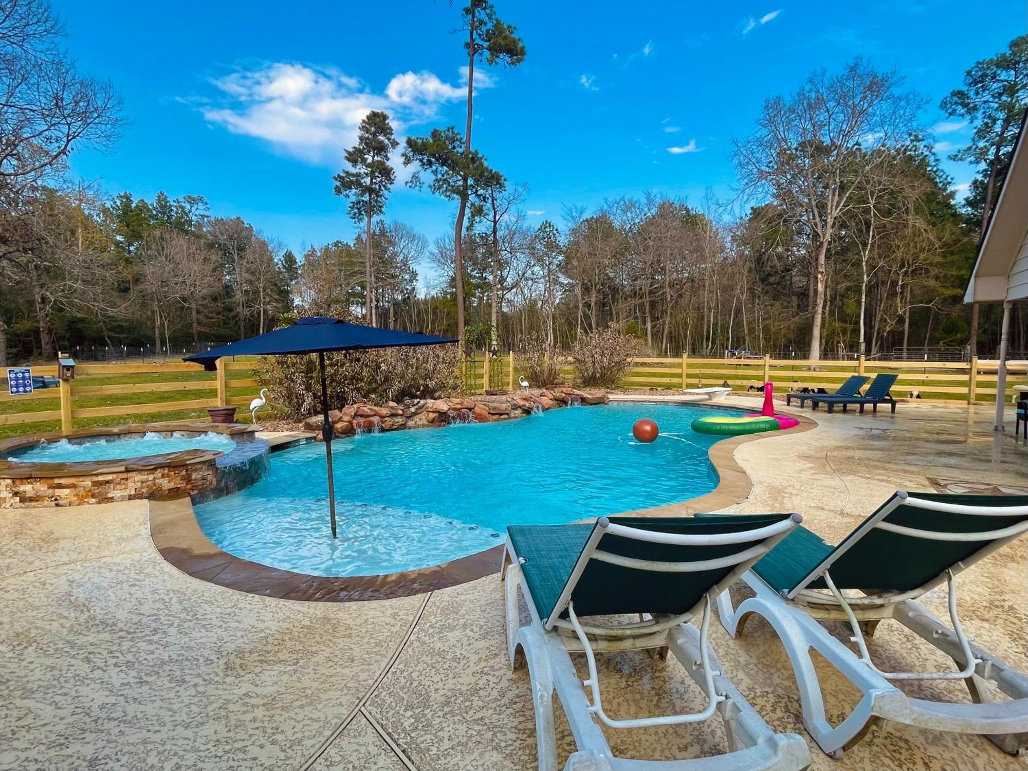 Country Getaway 4 Bedroom Resort In 10 Acre Lot Magnolia Eksteriør bilde